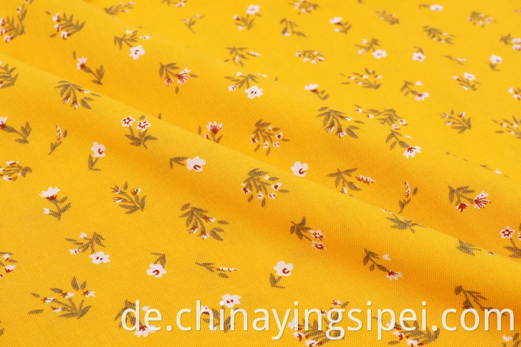 Mast -Selling Plain Websen Challis Print Rayon 100% Viskose Stoff für Frauenkleider